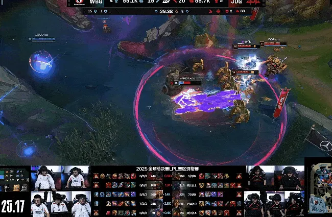 足球赛程-迷失！WBG大龙推进后撤退失误WBG四人相继被突破击杀